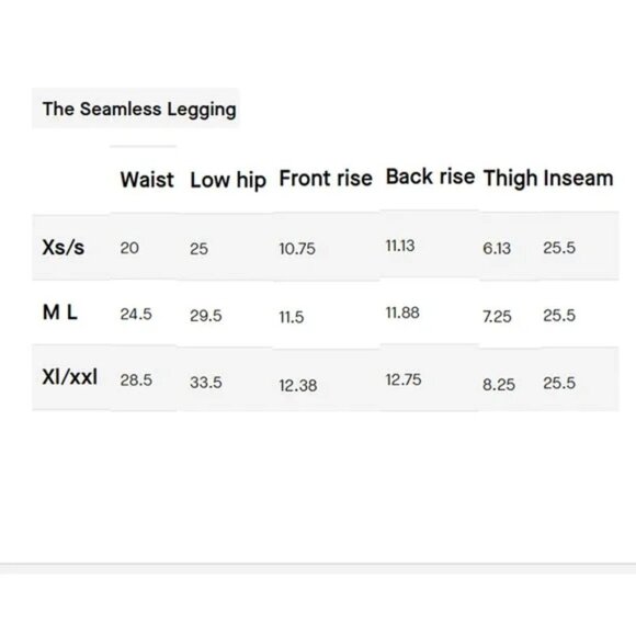 Everlane Seamless Leggings Light Purple - Picture 10 of 10